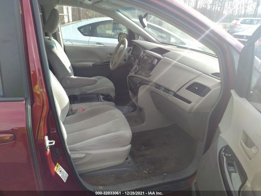 2014 TOYOTA SIENNA LE 5TDKK3DC5ES439790