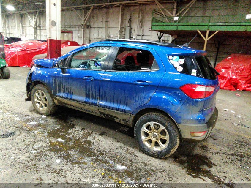 2020 FORD ECOSPORT SE MAJ6S3GL6LC325489