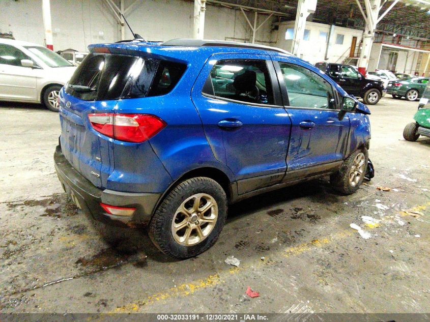 2020 FORD ECOSPORT SE MAJ6S3GL6LC325489