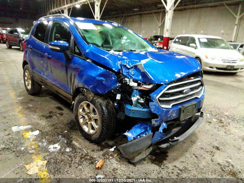 2020 FORD ECOSPORT SE MAJ6S3GL6LC325489