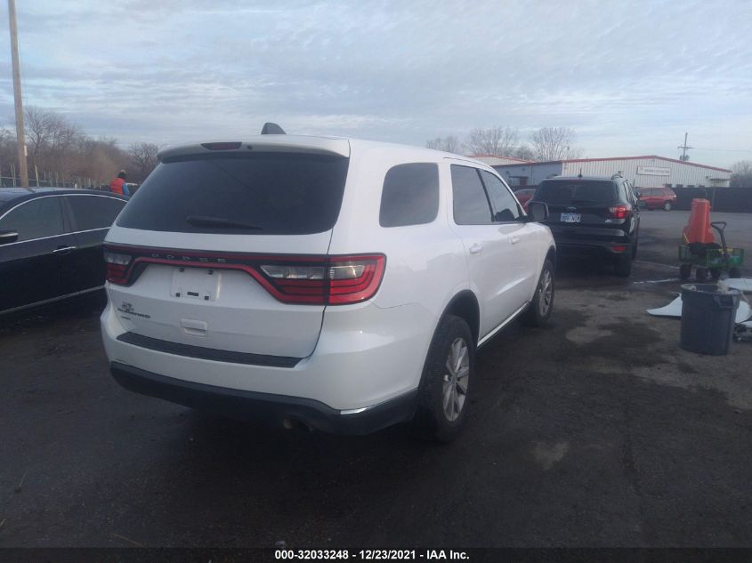 2014 DODGE DURANGO SXT 1C4RDJAG0EC412969