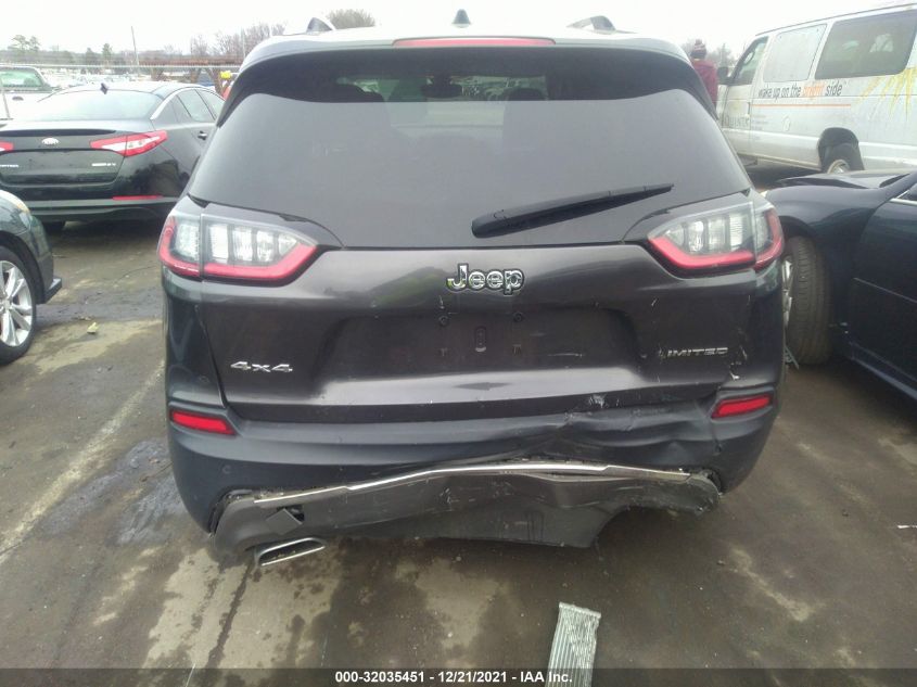 2019 JEEP CHEROKEE LIMITED 1C4PJMDX7KD476462
