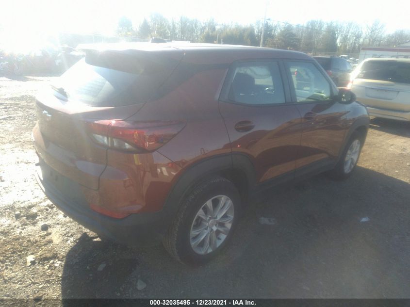 2021 CHEVROLET TRAILBLAZER LS KL79MMS2XMB098379