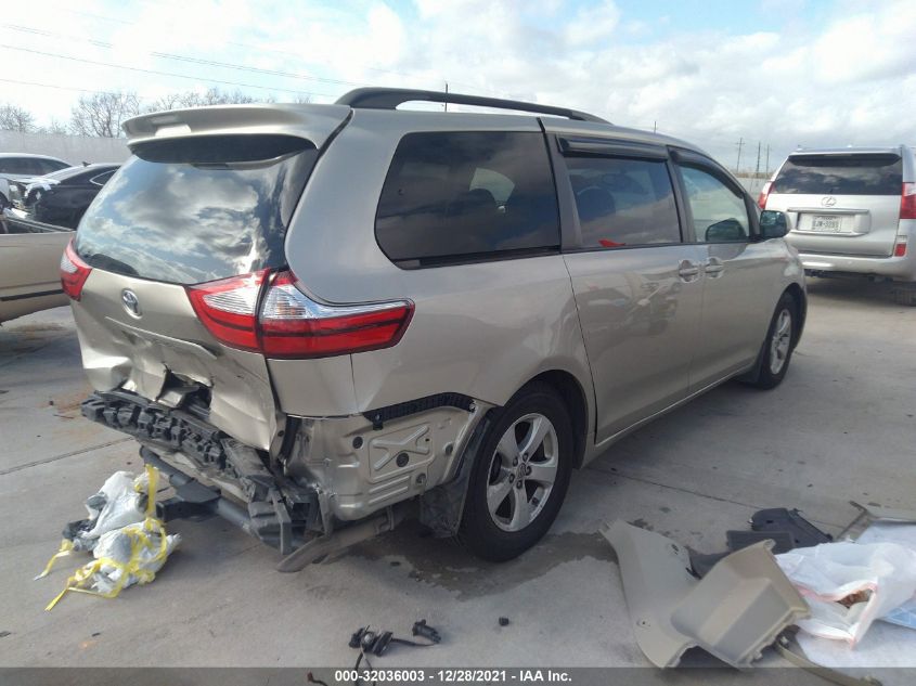 2015 TOYOTA SIENNA LE 5TDKK3DC4FS630554
