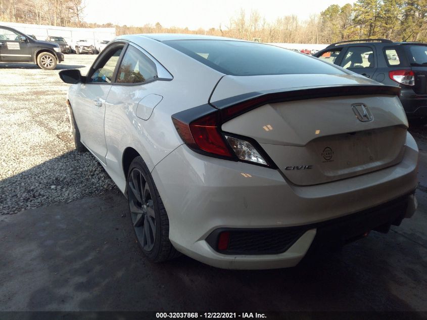 2020 HONDA CIVIC COUPE SPORT 2HGFC4B86LH303300