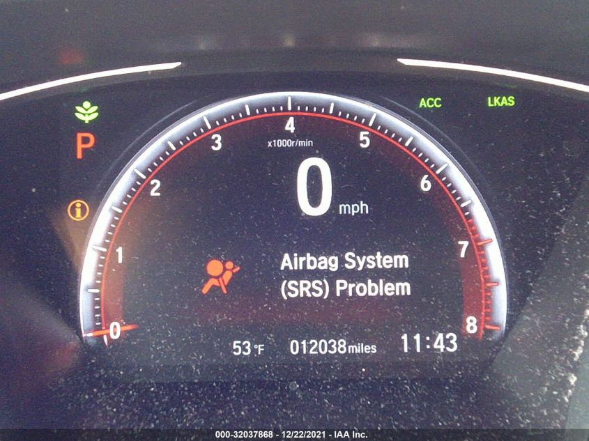 2020 HONDA CIVIC COUPE SPORT 2HGFC4B86LH303300