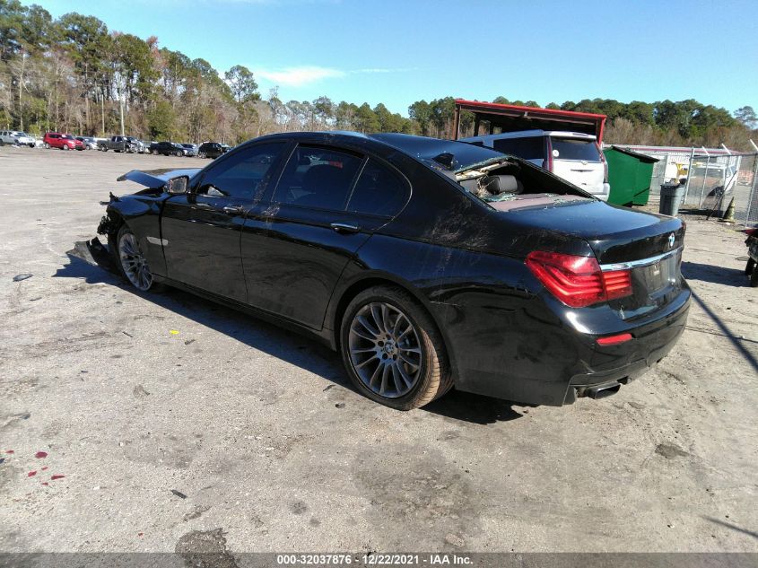 2015 BMW 7 SERIES 740I WBAYA6C51FD826879