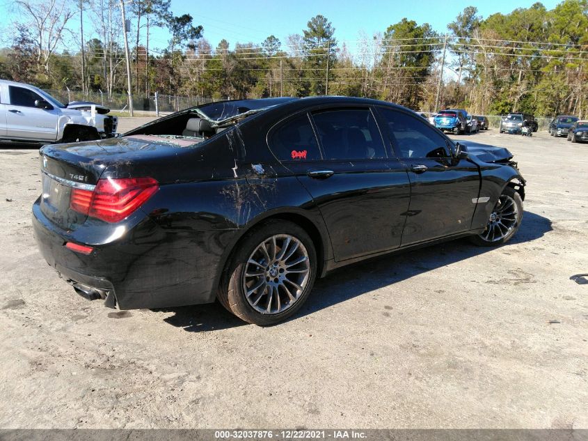 2015 BMW 7 SERIES 740I WBAYA6C51FD826879