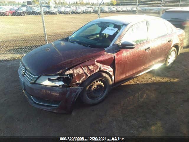 2014 VOLKSWAGEN PASSAT S W/NAV 1VWAP7A32EC027141