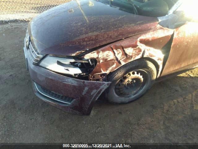 2014 VOLKSWAGEN PASSAT S W/NAV 1VWAP7A32EC027141