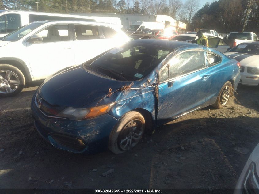 2014 HONDA CIVIC COUPE LX 2HGFG3B56EH514021