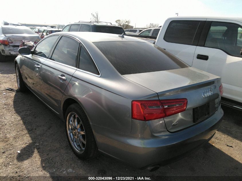 2013 AUDI A6 3.0T PREMIUM PLUS WAUGGAFC5DN158163