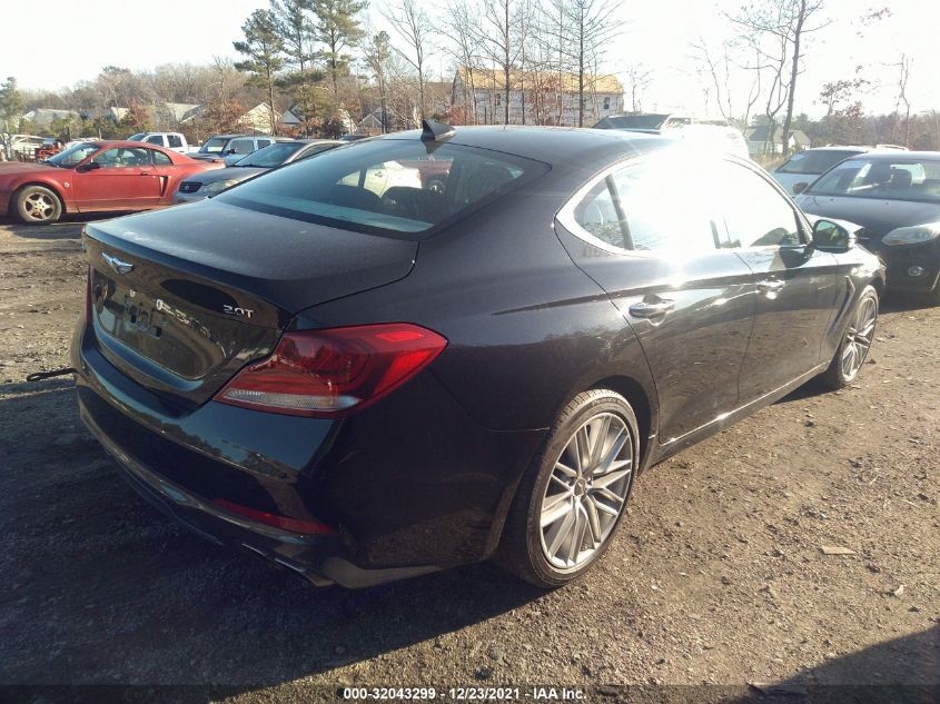 2020 GENESIS G70 2.0T KMTG34LA1LU049787