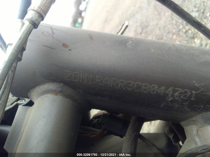 2012 DUCATI MONSTER 1110 ZDM1RARR3CB044721