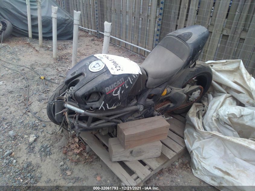 2012 DUCATI MONSTER 1110 ZDM1RARR3CB044721