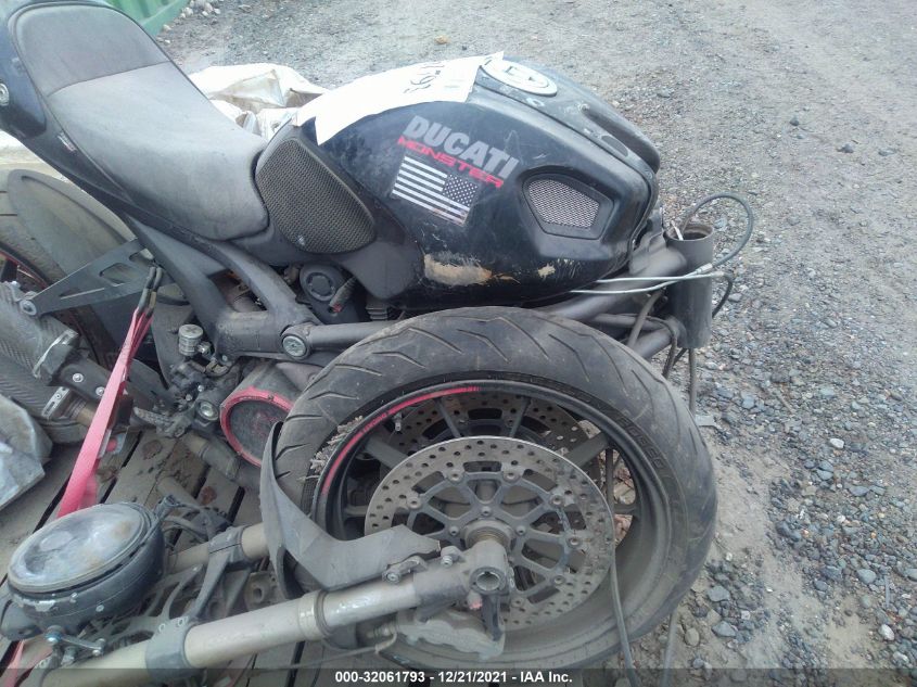 2012 DUCATI MONSTER 1110 ZDM1RARR3CB044721