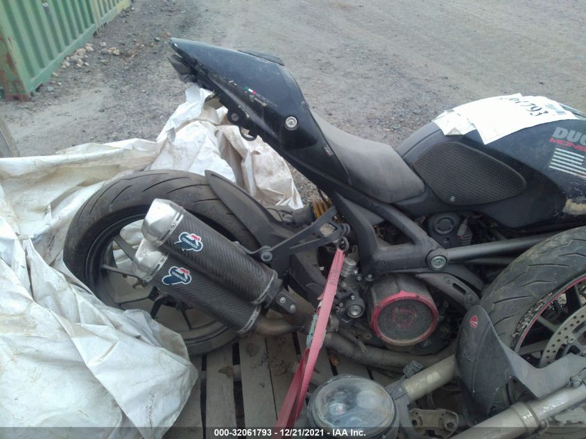 2012 DUCATI MONSTER 1110 ZDM1RARR3CB044721