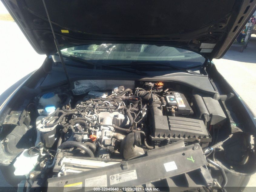 2014 VOLKSWAGEN PASSAT TDI SE W/SUNROOF 1VWBN7A34EC015227