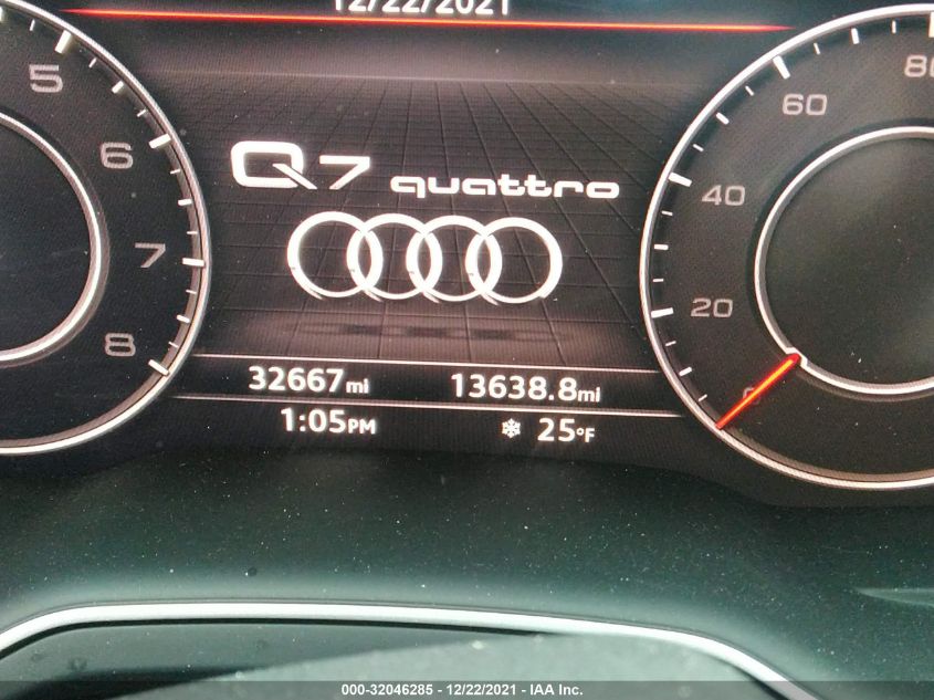 2018 AUDI Q7 PRESTIGE WA1VAAF73JD050084
