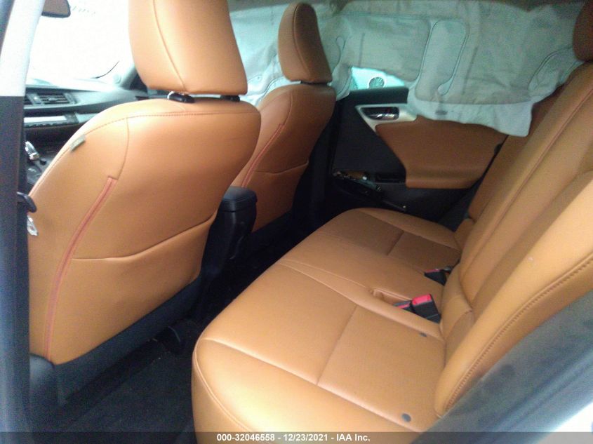 2013 LEXUS CT 200H HYBRID JTHKD5BHXD2166614