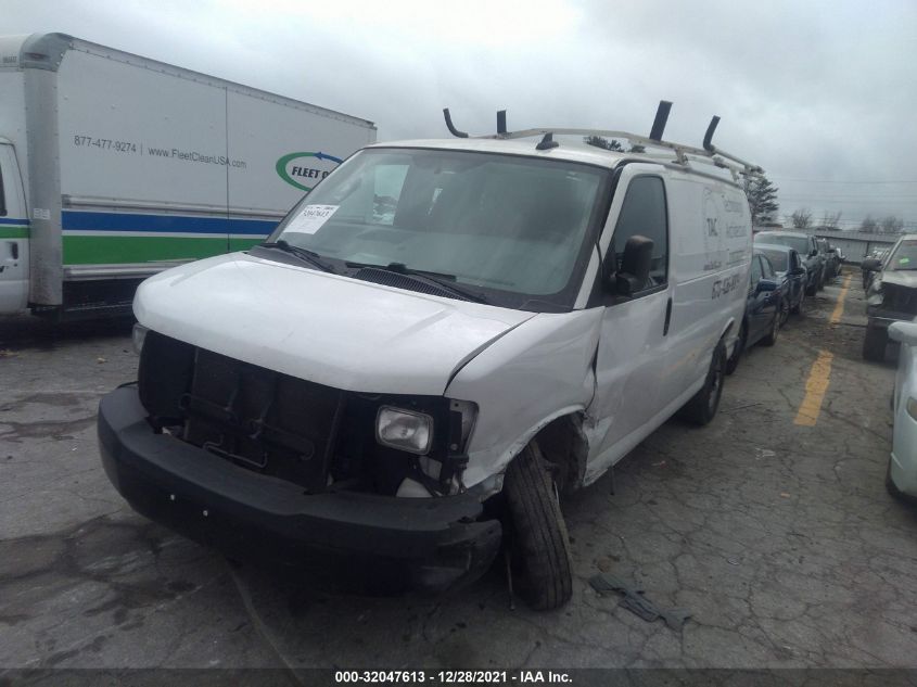 2017 CHEVROLET EXPRESS CARGO VAN 1GCWGAFF6H1342498