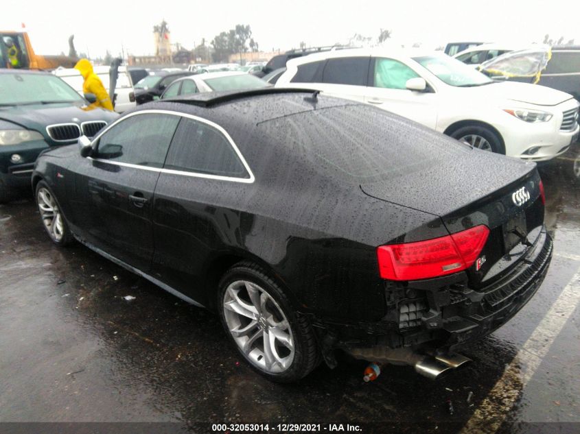 2015 AUDI S5 PREMIUM PLUS WAUCGAFR0FA020317