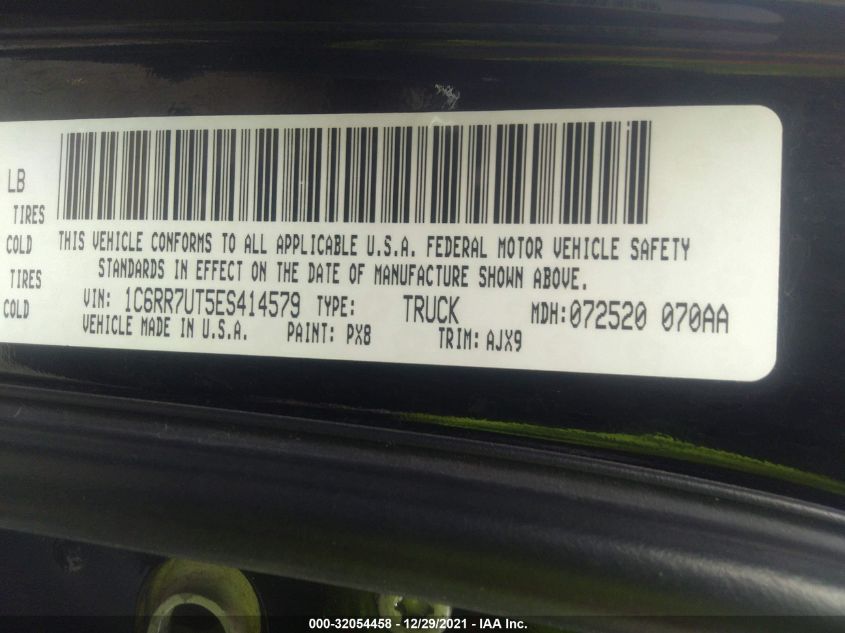 2014 RAM 1500 SPORT 1C6RR7UT5ES414579