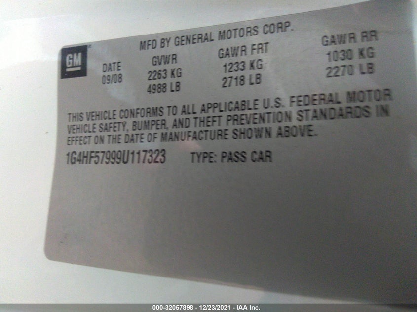 Buick Lucerne 2009