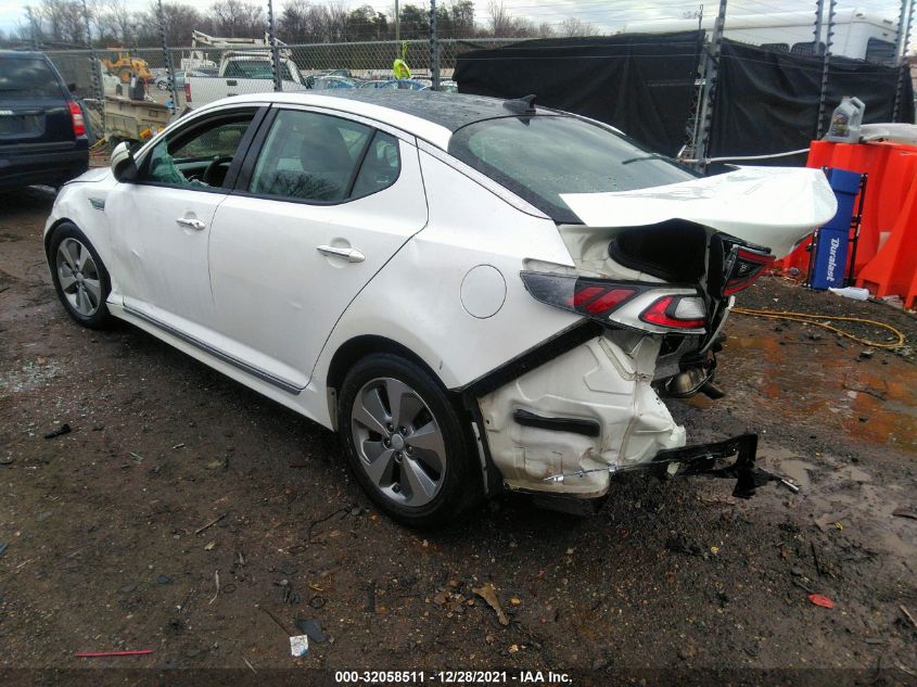 2016 KIA OPTIMA HYBRID EX KNAGN4AD4G5094404