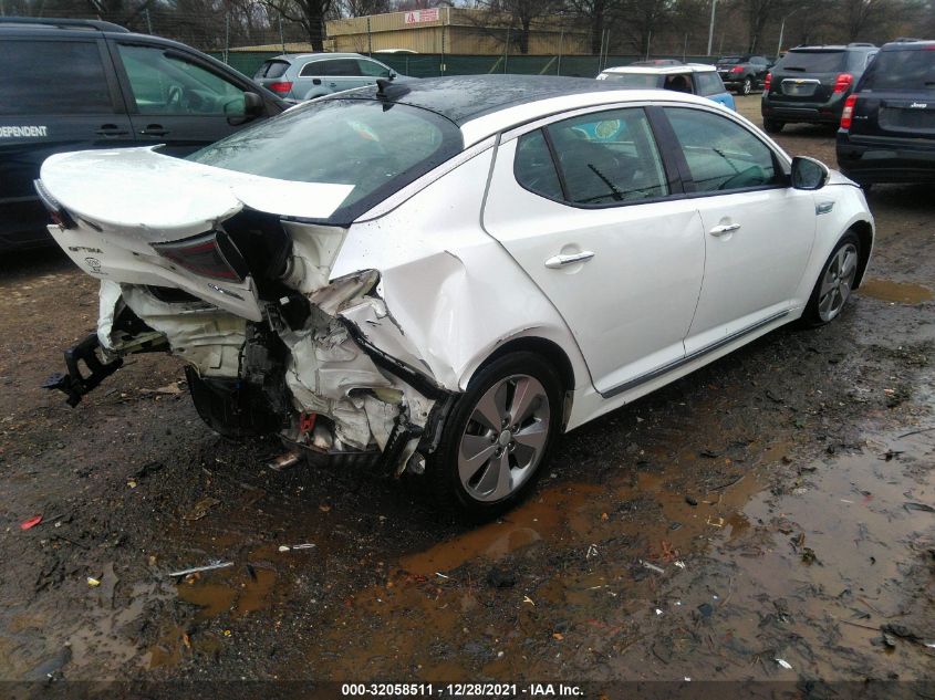 2016 KIA OPTIMA HYBRID EX KNAGN4AD4G5094404