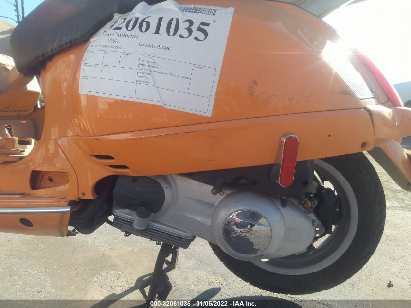 2006 VESPA GRANTURISMO 200 ZAPM319K065004871