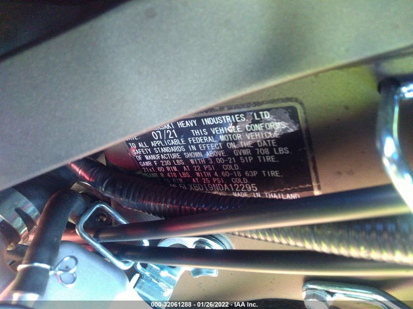 2022 KAWASAKI KLX300 D ML5LXBD19NDA12295