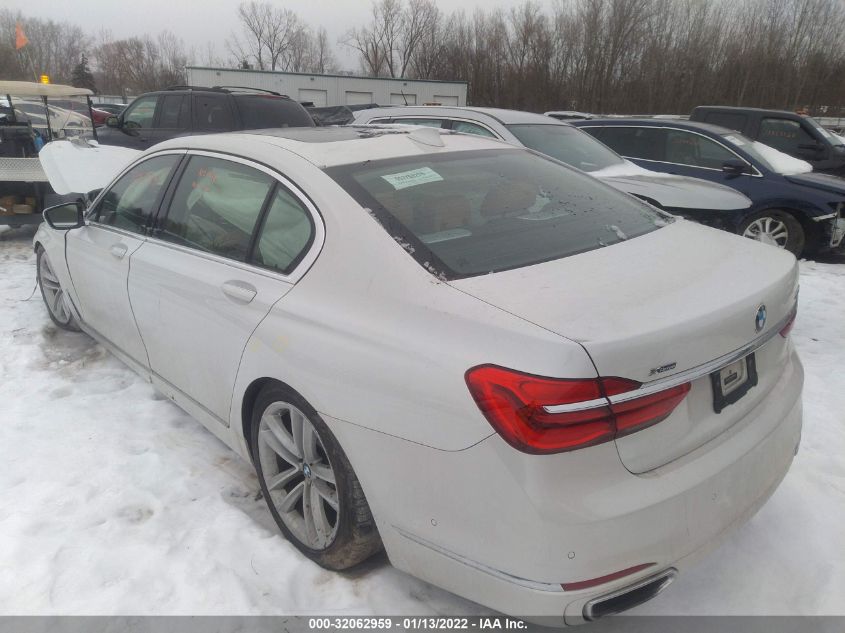 2016 BMW 7 SERIES 750I XDRIVE WBA7F2C5XGG415759