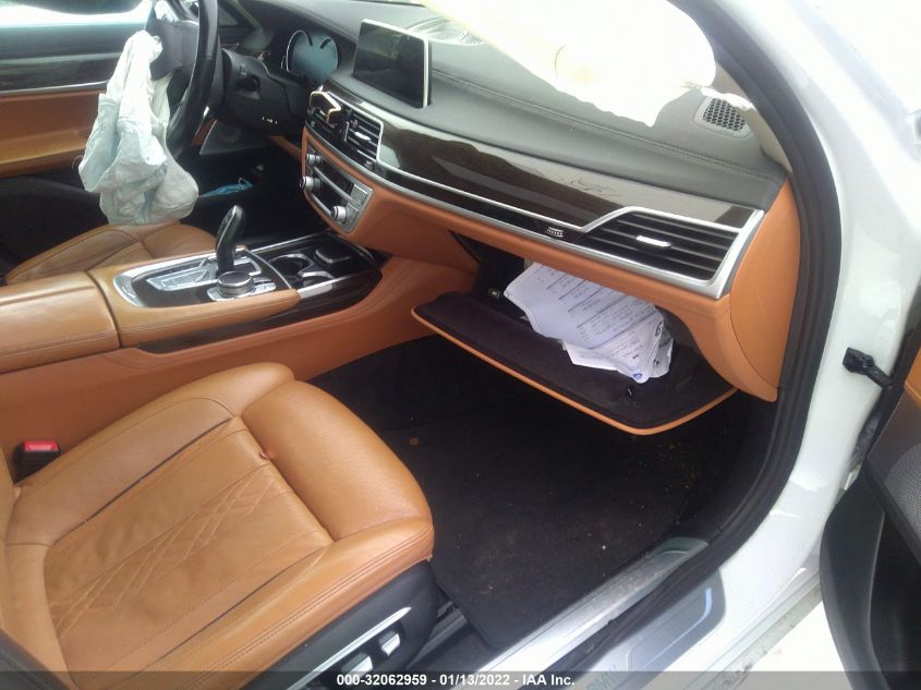 2016 BMW 7 SERIES 750I XDRIVE WBA7F2C5XGG415759