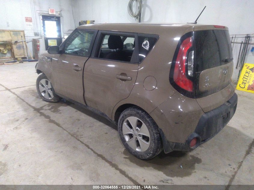 2014 KIA SOUL BASE KNDJN2A25E7022690