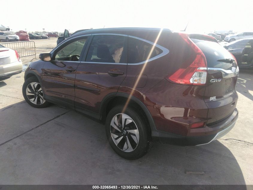 2015 HONDA CR-V TOURING 5J6RM4H92FL120874