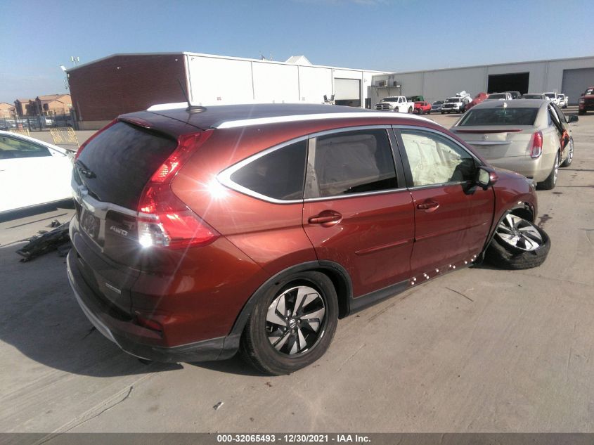 2015 HONDA CR-V TOURING 5J6RM4H92FL120874