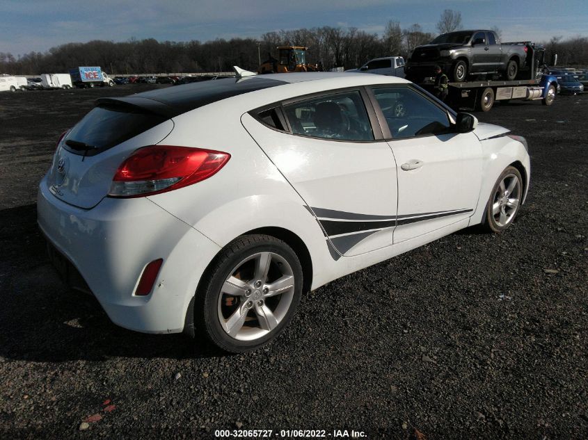 2013 HYUNDAI VELOSTER W/BLACK INT KMHTC6ADXDU134128