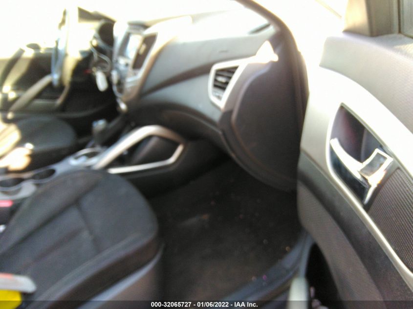 2013 HYUNDAI VELOSTER W/BLACK INT KMHTC6ADXDU134128