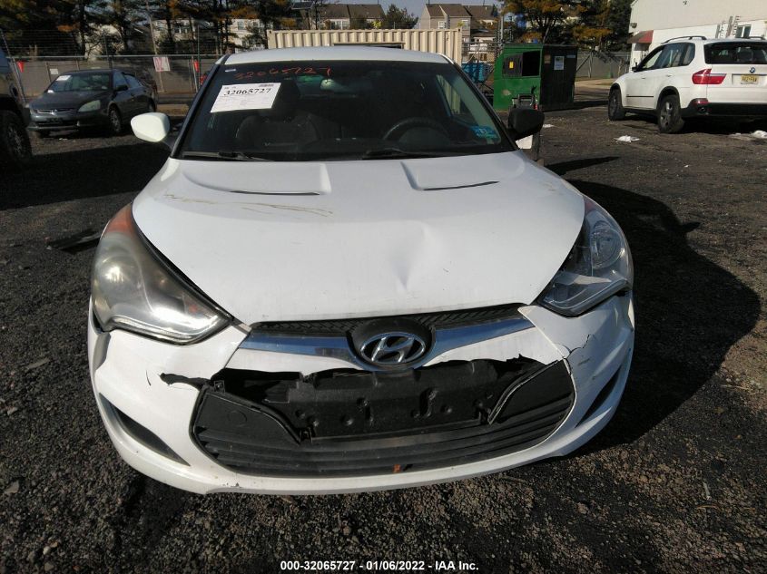 2013 HYUNDAI VELOSTER W/BLACK INT KMHTC6ADXDU134128