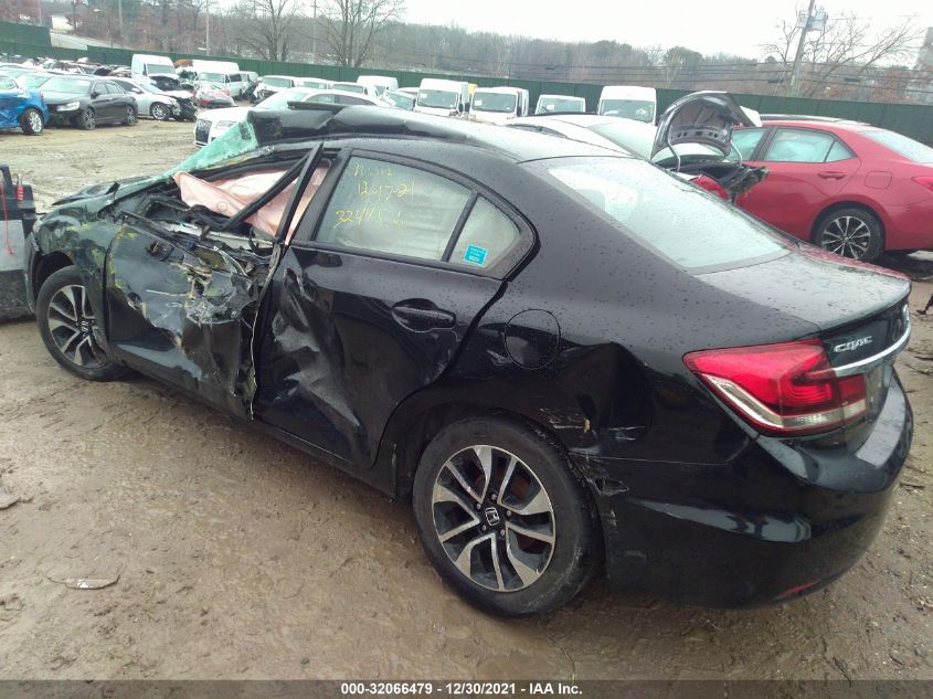 2014 HONDA CIVIC SEDAN EX 2HGFB2F87EH535358