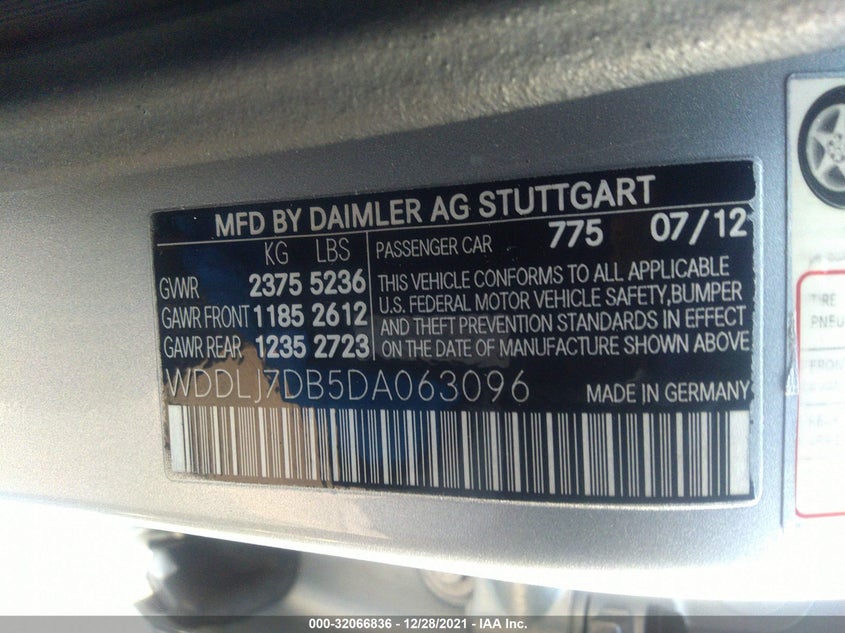 Mercedes-benz Cls-class 2013