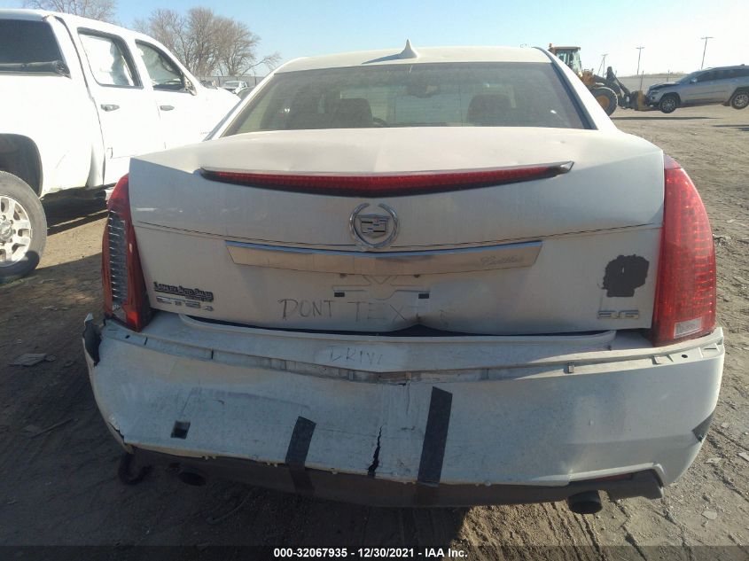 2013 CADILLAC CTS SEDAN PERFORMANCE 1G6DM5E30D0101649