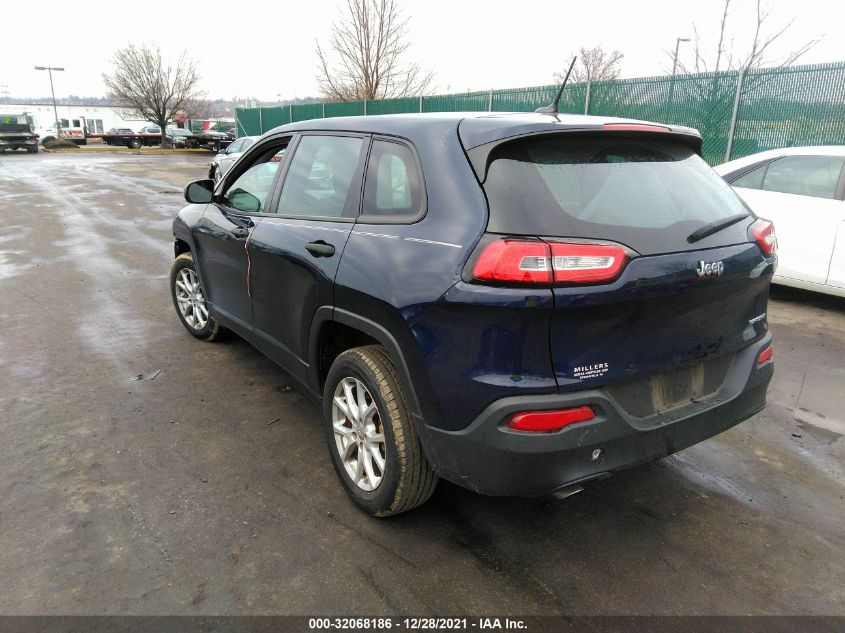 2015 JEEP CHEROKEE SPORT 1C4PJLAB1FW532084
