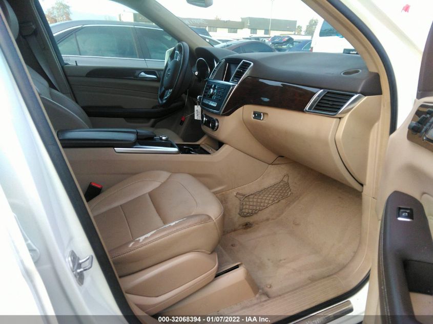 2013 MERCEDES-BENZ M-CLASS ML 350 4JGDA5JB3DA163331