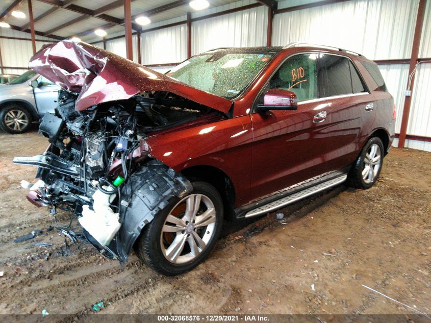 2015 MERCEDES-BENZ M-CLASS ML 350 4JGDA5HB4FA532724