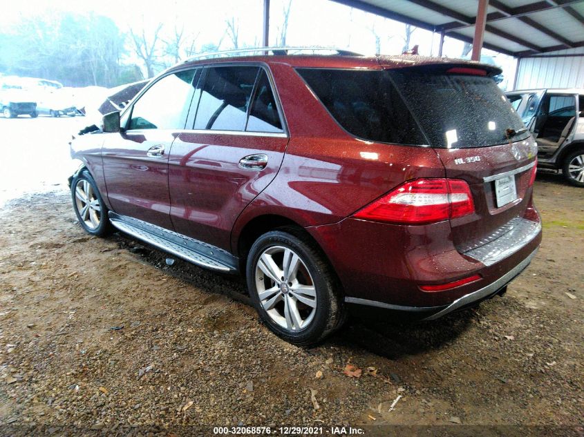 2015 MERCEDES-BENZ M-CLASS ML 350 4JGDA5HB4FA532724