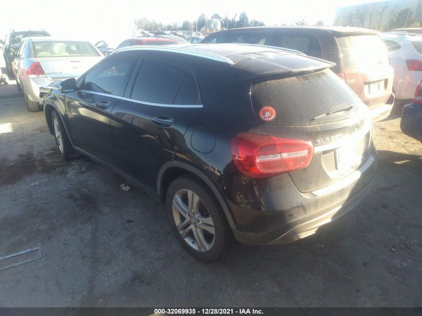 2016 MERCEDES-BENZ GLA GLA 250 WDCTG4GB4GJ270435