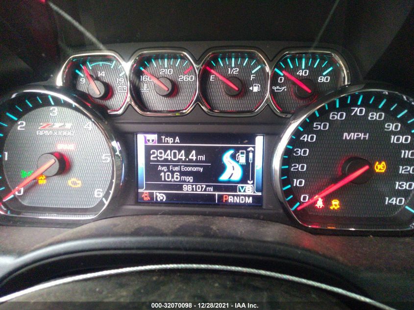 2014 CHEVROLET SILVERADO 1500 LTZ 3GCUKSECXEG218881