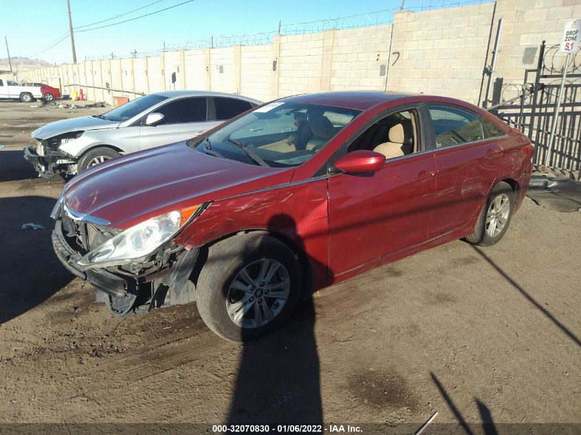 2013 HYUNDAI SONATA GLS PZEV 5NPEB4AC2DH610247